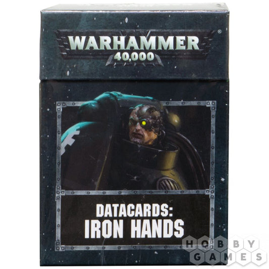 Warhammer 40,000 (8th Edition): Iron Hands Datacards