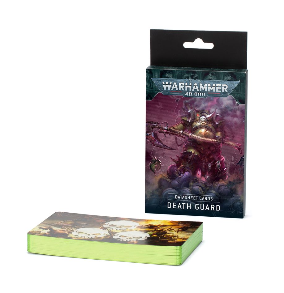 Warhammer 40,000: Death Guard Datasheet Cards