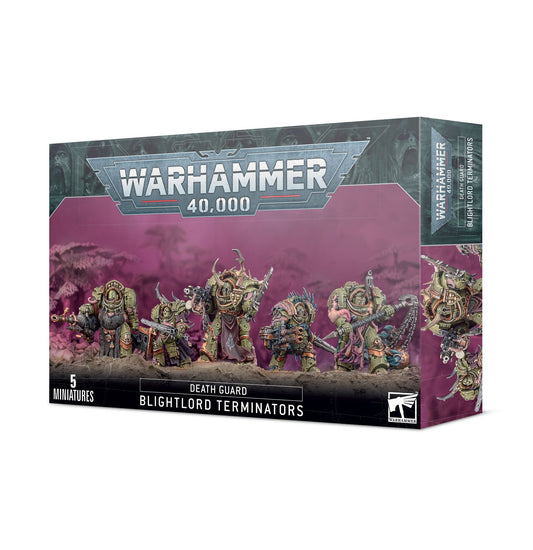 Warhammer 40,000 (10th Edition): Death Guard - Blightlord Terminators