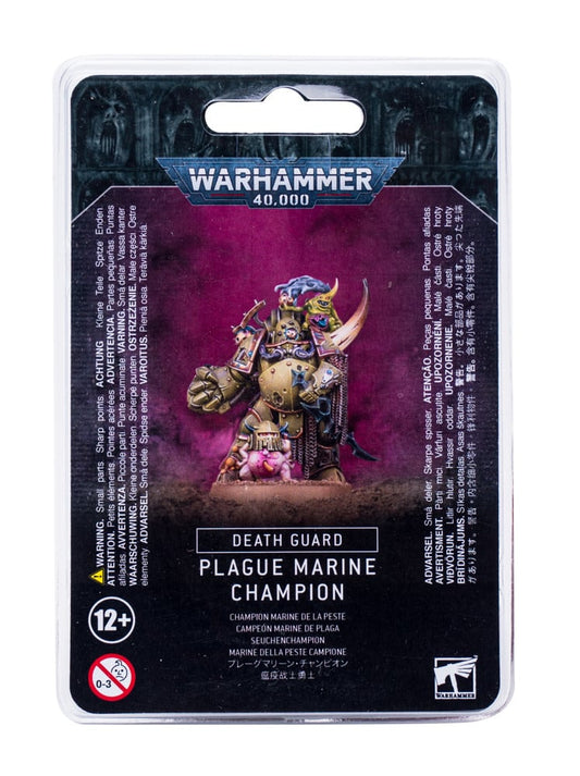 Warhammer 40,000 (10th Edition): Death Guard - Plague Marine Champion