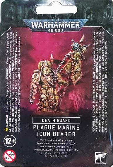 Warhammer 40,000 (10th Edition): Death Guard - Plague Marine Icon Bearer