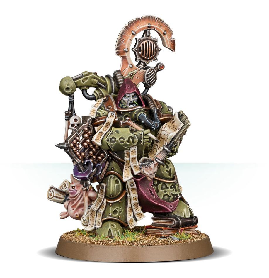 Warhammer 40,000 (10th Edition): Death Guard - Scribbus Wretch, the Tallyman