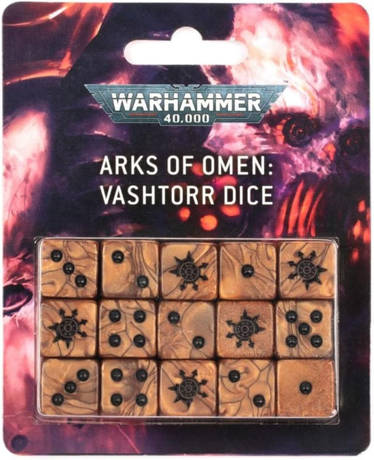 Warhammer 40,000 (10th Edition): Arks of Omen - Vashtorr Dice