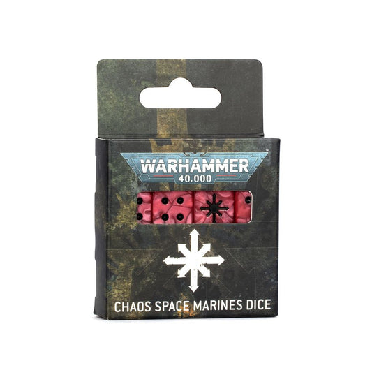Warhammer 40,000 (10th Edition): Chaos Space Marines Dice