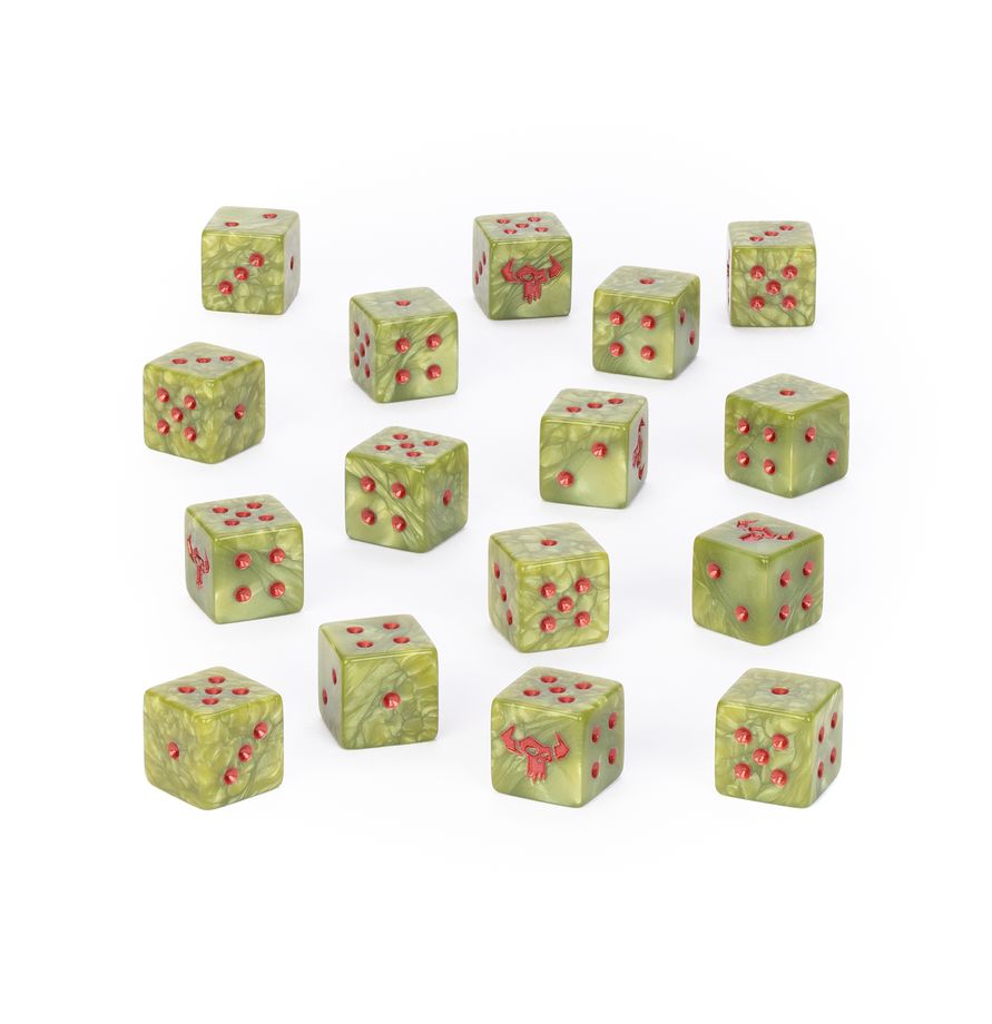 Wrahammer 40,000: Orks Dice