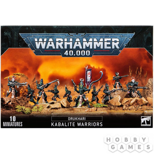 Warhammer 40,000 (9th Edition): Drukhari - Kabalite Warriors