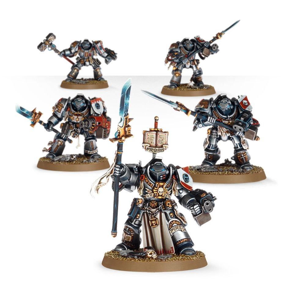 Warhammer 40,000 (10th Edition): Grey Knights - Brotherhood Terminator Squad