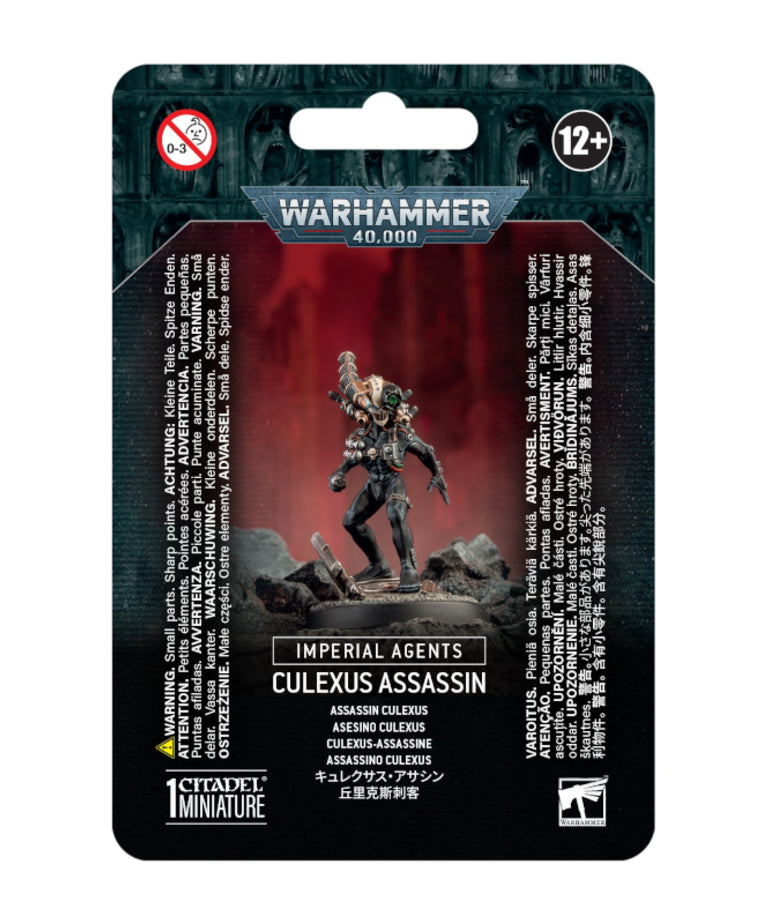 Warhammer 40,000 (10th Edition): Imperial Agents - Culexus Assassin