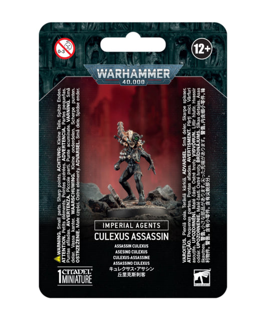Warhammer 40,000 (10th Edition): Imperial Agents - Culexus Assassin