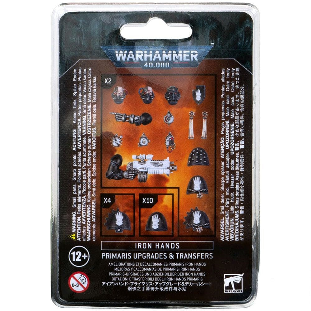 Warhammer 40,000 (10th Edition): Iron Hands - Primaris Upgrades & Transfers