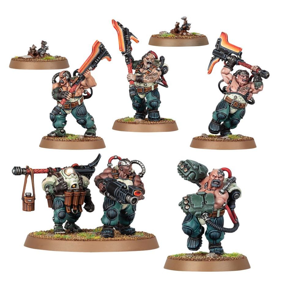 Warhammer 40,000 (9th Edition): Leagues of Votann - Cthonian Berserks