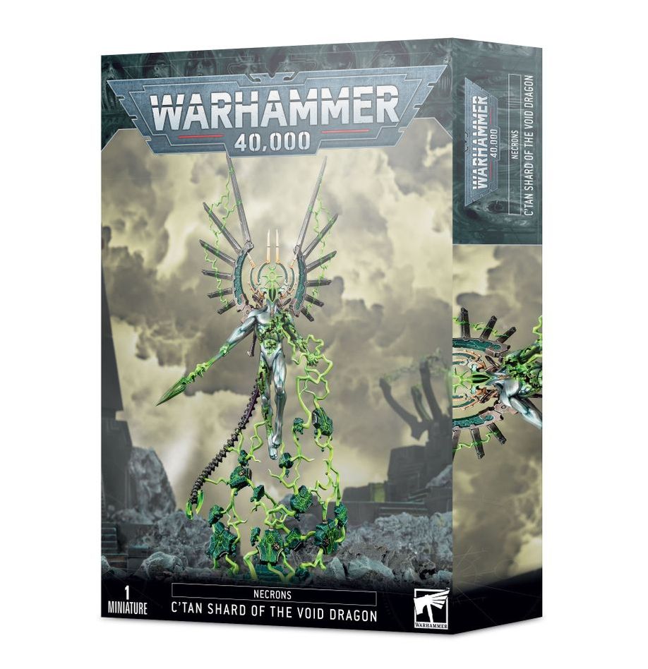 Warhammer 40,000 (9th Edition): Necrons - C'tan Shard of the Void Dragon