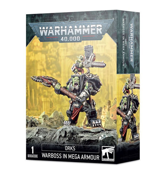 Warhammer 40,000 (10th Edition): Orks - Warboss in Mega Armour