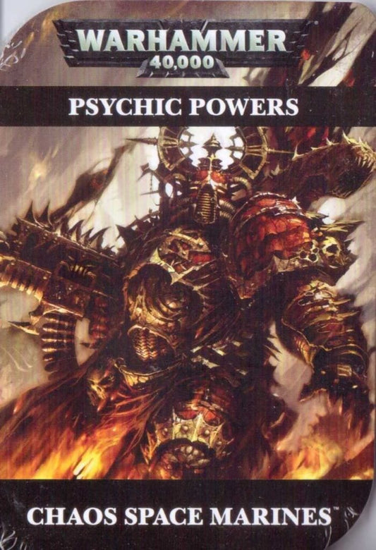Warhammer 40,000: Chaos Space Marines - Psychic Powers