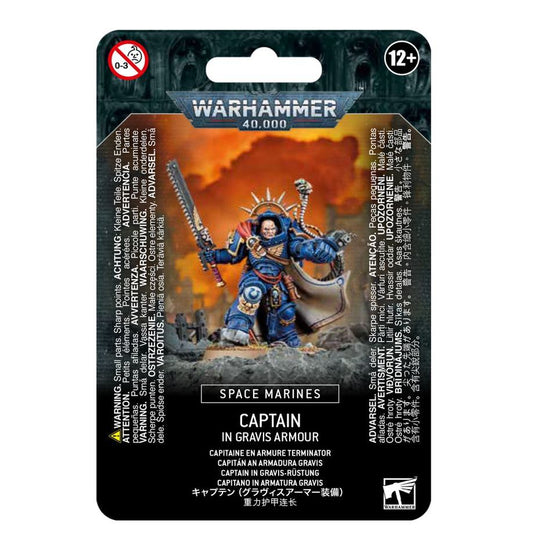 Warhammer 40,000 (10th Edition): Space Marines - Captain in Gravis Armour