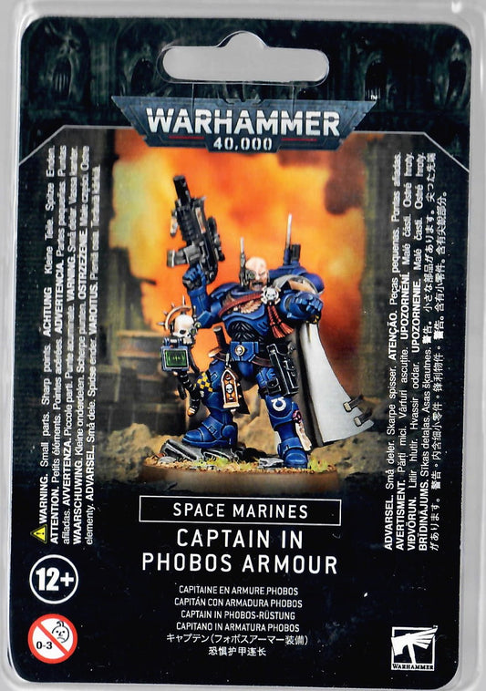 Warhammer 40,000 (10th Edition): Space Marines - Captain in Phobos Armour