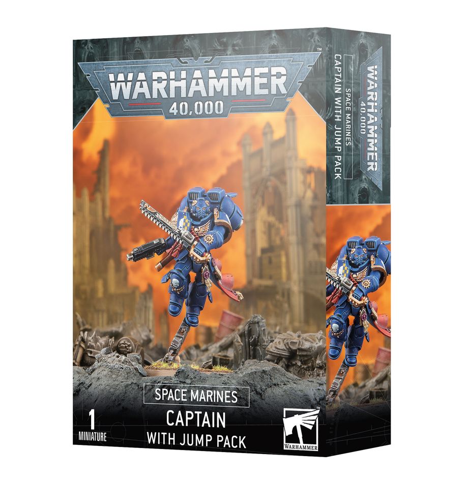 Warhammer 40,000 (10th Edition): Space Marines - Captain with Jump Pack