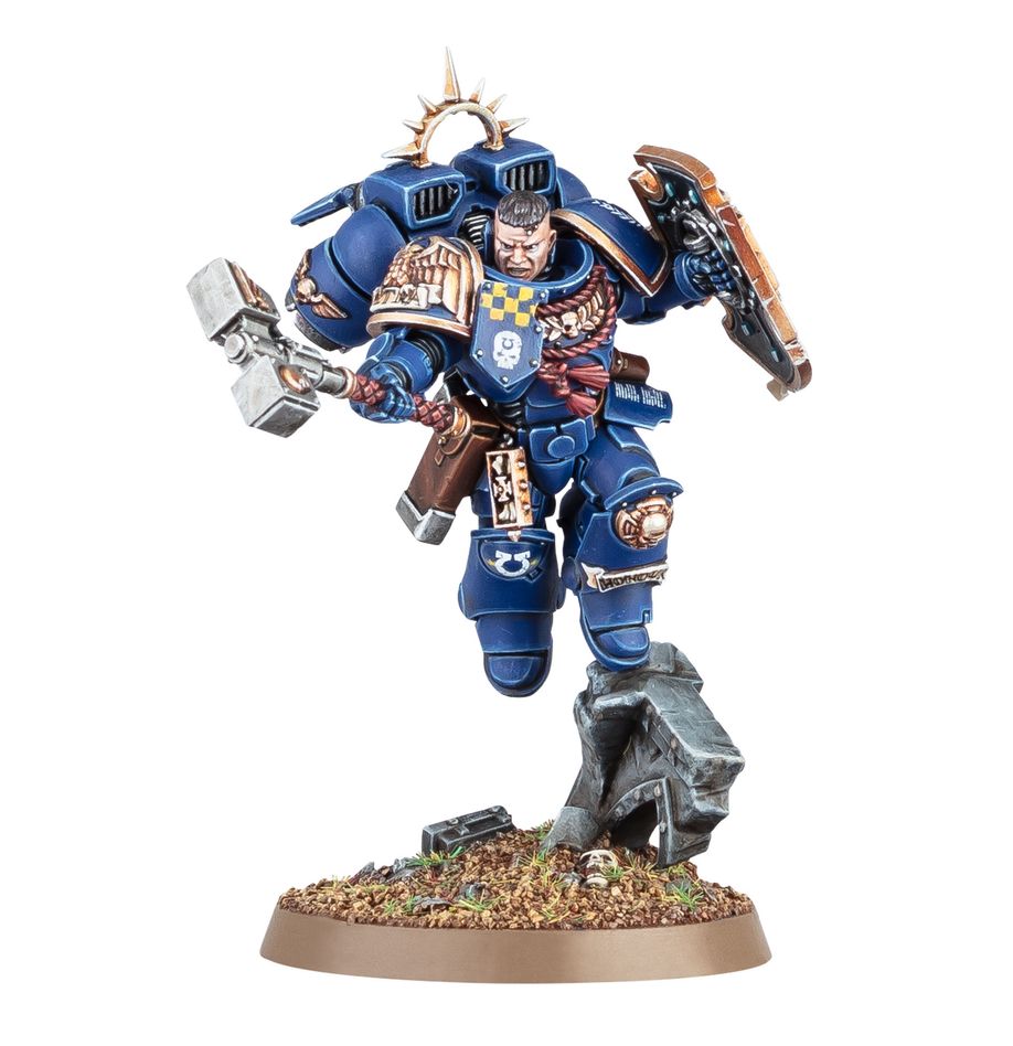 Warhammer 40,000: Space Marines - Captain with Jump Pack and Relic Shield