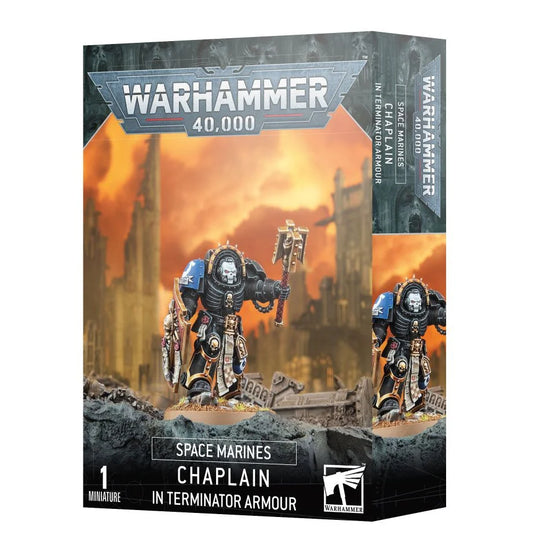 Warhammer 40,000 (10th Edition): Space Marines - Chaplain in Terminator Armour