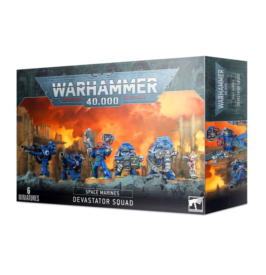 Warhammer 40,000 (9th Edition): Space Marines - Devastator Squad