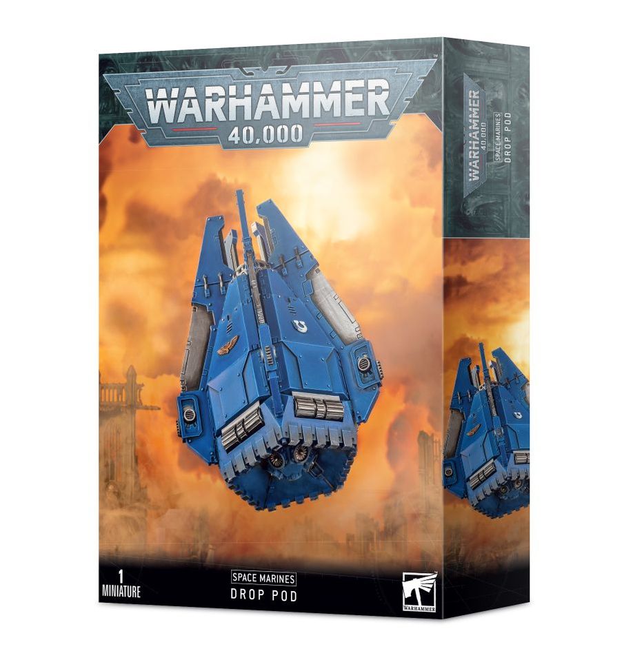 Warhammer 40,000 (9th Edition): Space Marines - Drop Pod