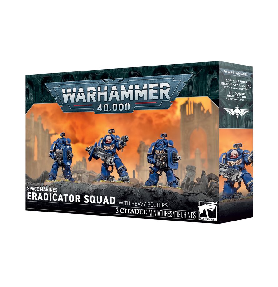 Warhammer 40,000: Space Marines - Eradicator Squad with Heavy Bolters