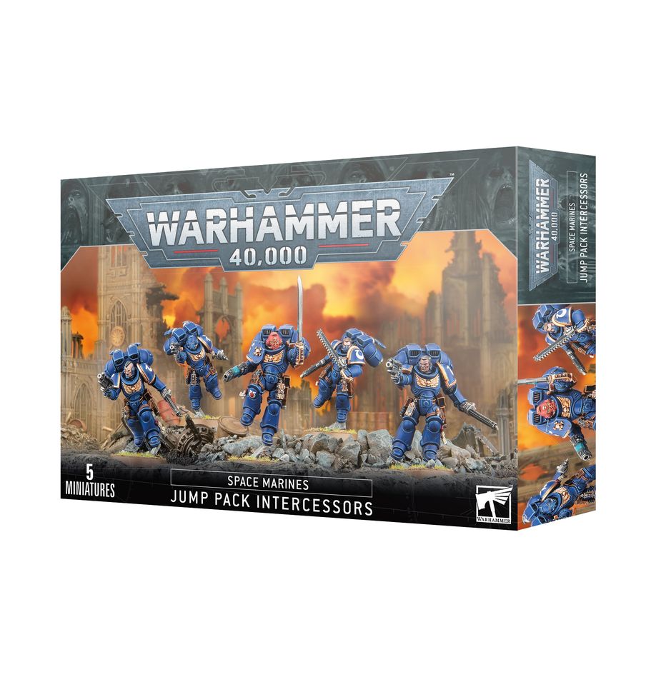 Warhammer 40,000 (10th Edition): Space Marines - Jump Pack Intercessors