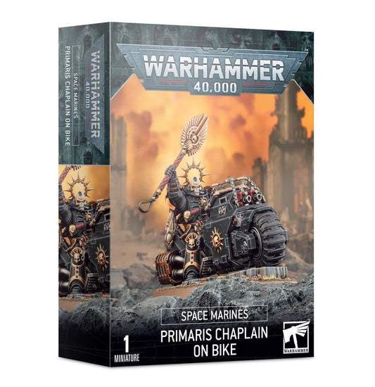Warhammer 40,000 (9th Edition): Space Marines - Primaris Chaplain on Bike