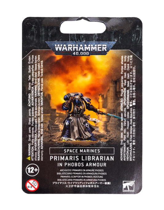Warhammer 40,000 (10th Edition): Space Marines - Primaris Librarian in Phobos Armour
