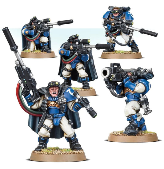 Warhammer 40,000 (9th Edition): Space Marines - Scouts with Sniper Rifles
