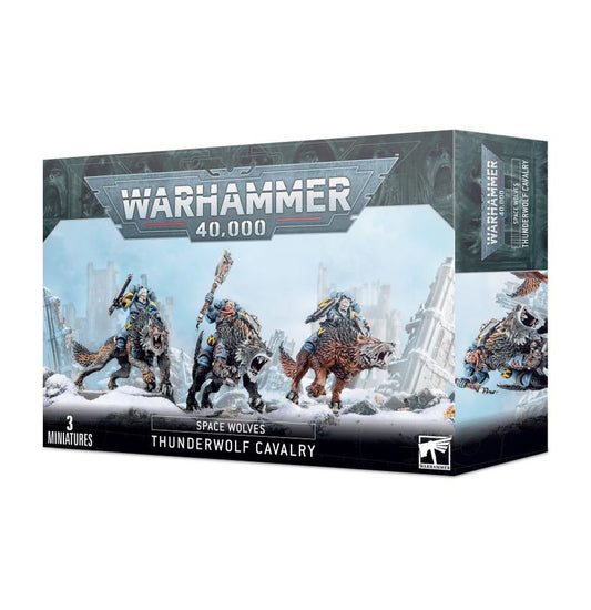 Warhammer 40,000 (10th Edition): Space Wolves - Thunderwolf Cavalry