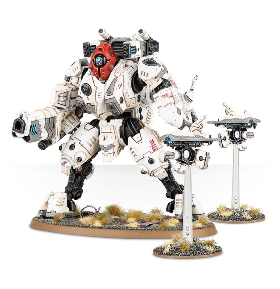 Warhammer 40,000 (9th Edition): T'au Empire - Ghostkeel Battlesuit