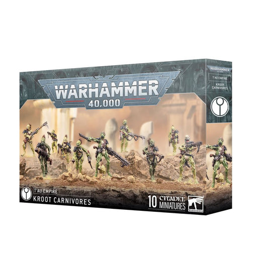 Warhammer 40,000 (10th Edition): T'au Empire - Kroot Carnivores