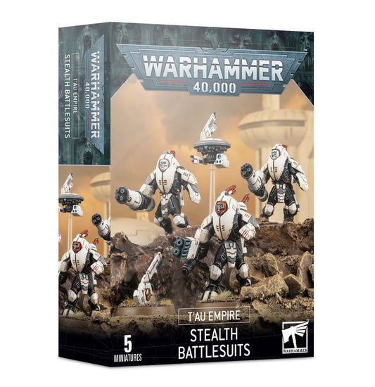 Warhammer 40,000 (9th Edition): T'au Empire - Stealth Battlesuits