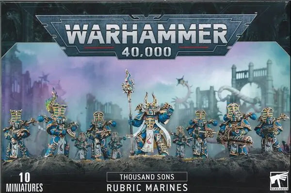Warhammer 40,000 (9th Edition): Thousand Sons - Rubric Marines