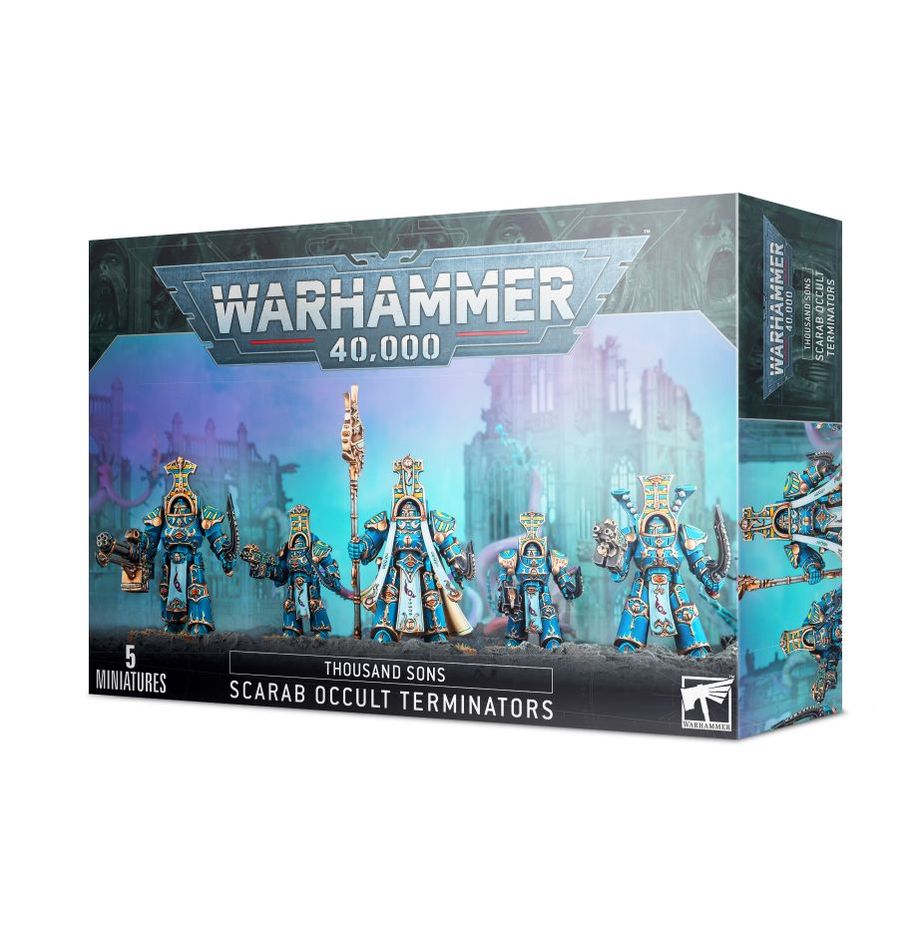 Warhammer 40,000 (10th Edition): Thousand Sons - Scarab Occult Terminators