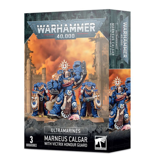 Warhammer 40,000 (9th Edition): Ultramarines - Marneus Calgar with Victrix Honour Guard
