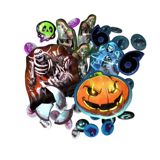Dice Throne: Acrylic Tokens - Upgrade Pack Outcasts