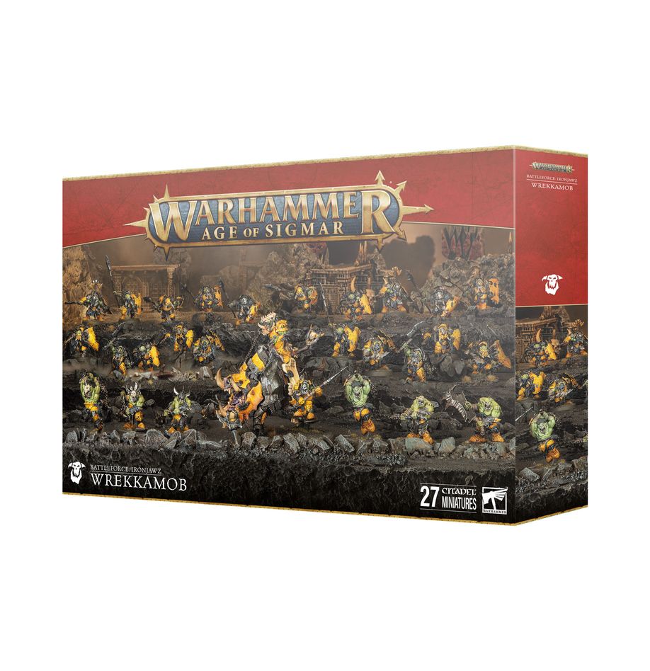 Warhammer: Age of Sigmar Battleforce: Ironjawz - Wrekkamob