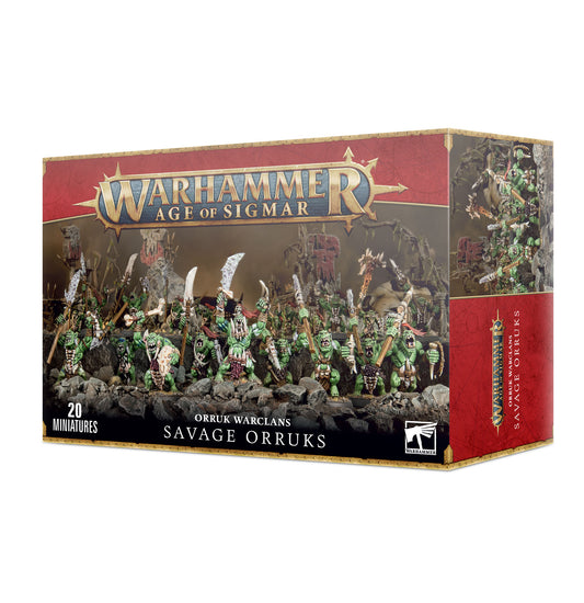 Warhammer: Age of Sigmar - Orruk Warclans: Savage Orruks