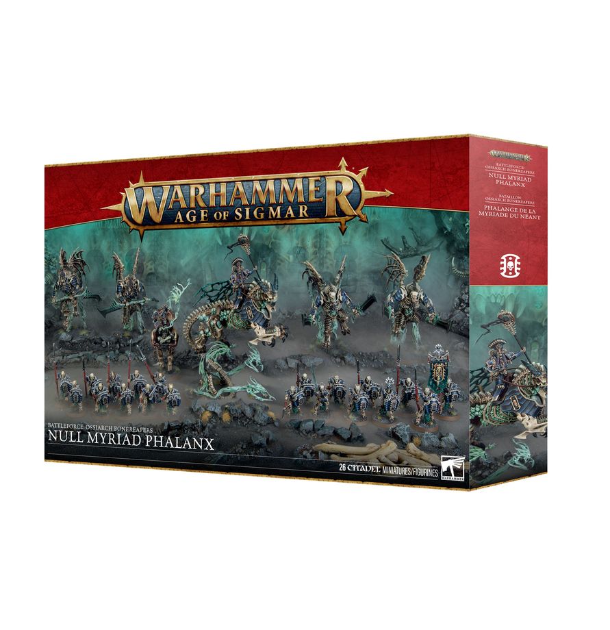 Warhammer: Age of Sigmar - Ossiarch Bonereapers Battleforce: Null Myriad Phalanx