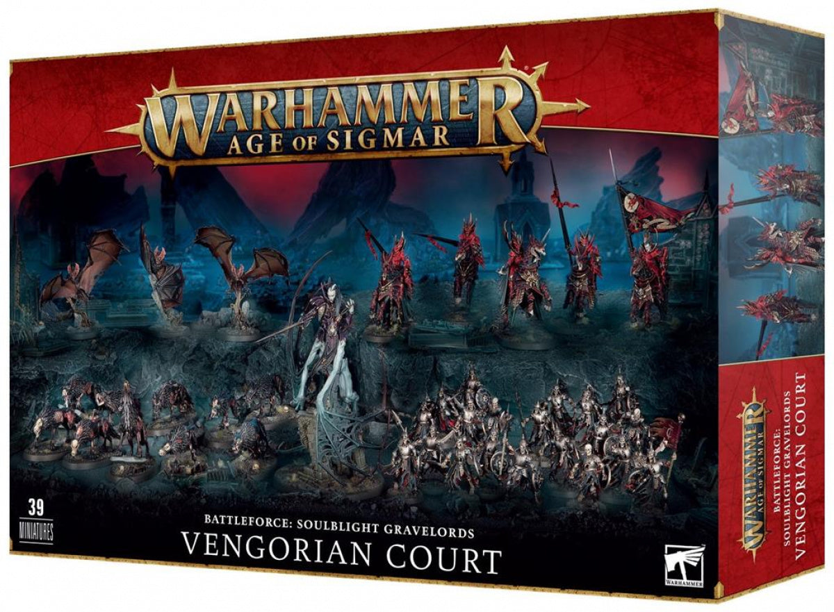 Warhammer: Age of Sigmar Battleforce - Soulblight Gravelords: Vengorian Court