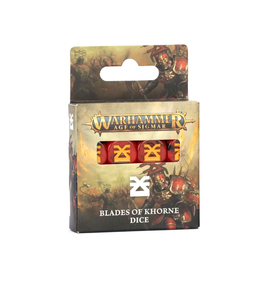 Warhammer: Age of Sigmar - Blades of Khorne Dice