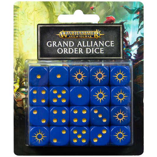 Warhammer: Age of Sigmar - Grand Alliance Order Dice (20)