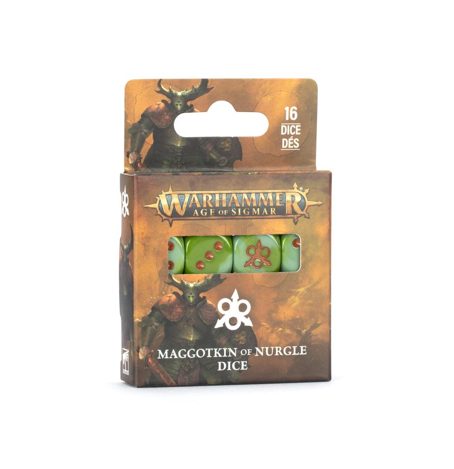 Warhammer: Age of Sigmar - Maggotkin of Nurgle Dice
