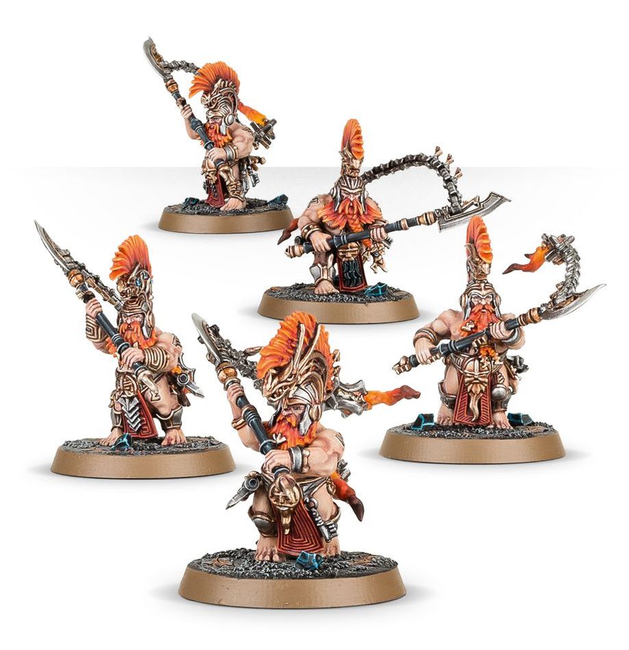 Warhammer: Age of Sigmar - Fyreslayers: Hearthguard Berzerkers