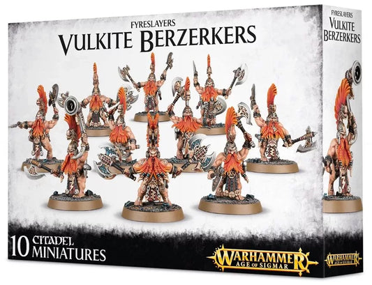 Warhammer: Age of Sigmar - Fyreslayers: Vulkite Berzerkers