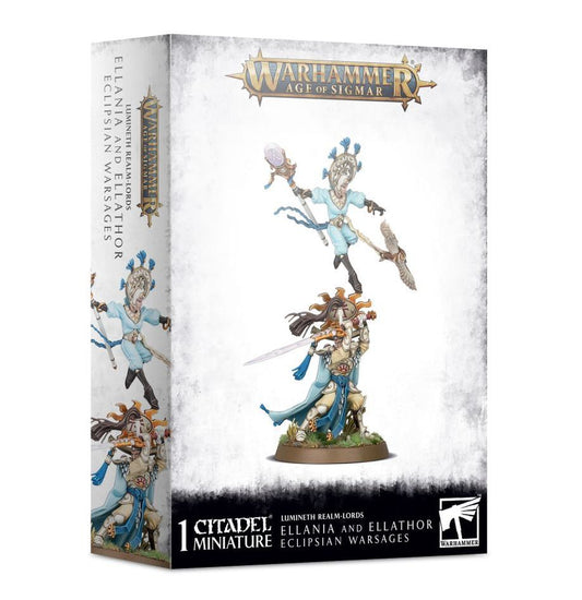 Warhammer: Age of Sigmar - Lumineth Realm-lords: Ellania and Ellathor Eclipsian Warsages