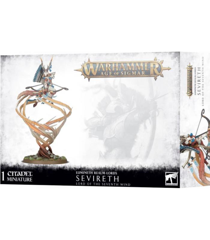 Warhammer: Age of Sigmar - Lumineth Realm-lords: Sevireth, Lord of the Seventh Wind