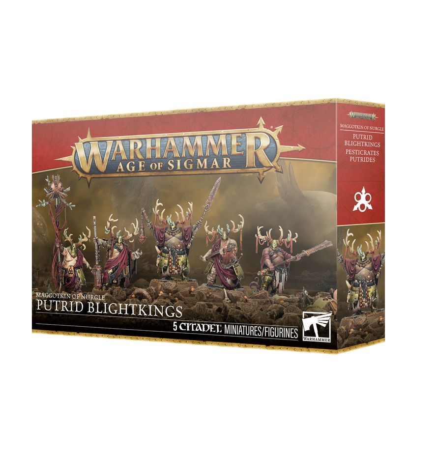 Warhammer: Age of Sigmar - Maggotkin of Nurgle: Putrid Blightkings